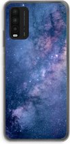 Case Company® - Hoesje geschikt voor Xiaomi Redmi 9T hoesje - Nebula - Soft Cover Telefoonhoesje - Bescherming aan alle Kanten en Schermrand