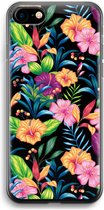 Case Company® - Hoesje geschikt voor iPhone SE 2020 hoesje - Tropisch 2 - Soft Cover Telefoonhoesje - Bescherming aan alle Kanten en Schermrand