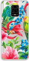 Case Company® - Coque Xiaomi Redmi Note 10 Lite - Perroquets - Coque Souple pour Téléphone - Protection Tous Côtés et Bord d'Écran