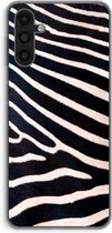 Case Company® - Hoesje geschikt voor Samsung Galaxy A13 5G hoesje - Zebra - Soft Cover Telefoonhoesje - Bescherming aan alle Kanten en Schermrand