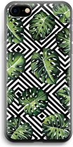 Case Company® - Hoesje geschikt voor iPhone 7 hoesje - Geometrische jungle - Soft Cover Telefoonhoesje - Bescherming aan alle Kanten en Schermrand