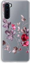 Case Company® - Hoesje geschikt voor OnePlus Nord hoesje - Mooie bloemen - Soft Cover Telefoonhoesje - Bescherming aan alle Kanten en Schermrand