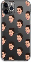 Case Company® - Hoesje geschikt voor iPhone 11 Pro Max hoesje - Ugly Cry Call - Soft Cover Telefoonhoesje - Bescherming aan alle Kanten en Schermrand