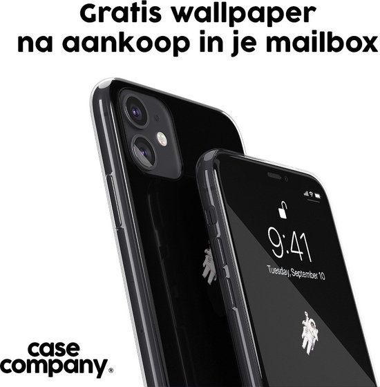 Case Company® - Coque Samsung Galaxy A03S avec cordon - Seul dans l'espace - Protection de téléphone avec cordon Zwart - Tous les côtés et sur la protection des bords de l'écran