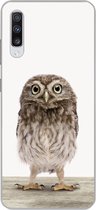 Coque Samsung Galaxy A70 - Enfants - Hibou Bébé - Hibou - Enfant - Garçons - Filles - Coque de téléphone en Siliconen