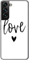 Coque Samsung Galaxy S22 Plus - Amour - Proverbes - Citations - Coque de téléphone en Siliconen -