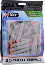 Recharge Tack Pro Foamdarts Universal Grijs/ orange 50 pièces
