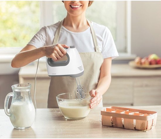 Bomann HM 6054 CB - Handmixer 400 W- Wit van Bomann — afbeelding 3