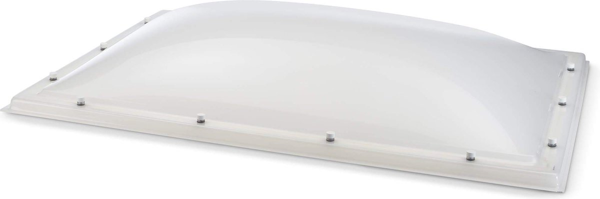 Domelite lichtkoepel dubbelwandig- opaal 0400 x 0700 mm