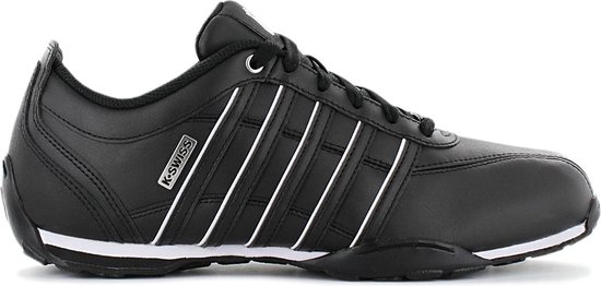 K-Swiss Arvee 1.5 - Heren Leer Sneakers Schoenen Sportschoenen Zwart 02453-091-M - EU UK