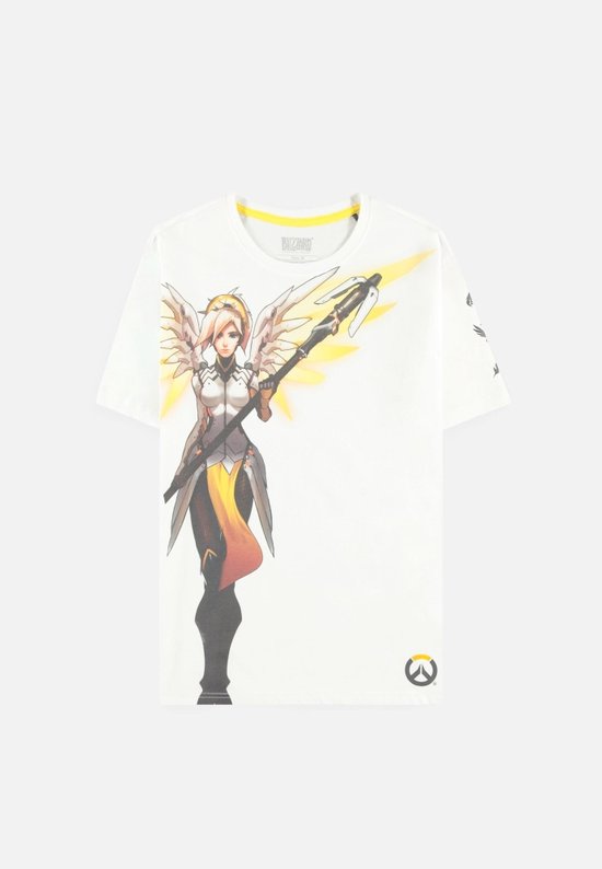 Overwatch – Mercy – T-Shirt - Blanc - Taille S