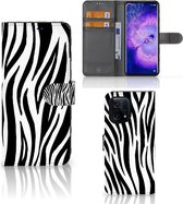 Beschermhoesje OPPO Find X5 Smartphone Hoesje Zebra