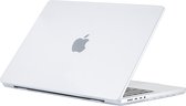Carbon Cover - Geschikt voor MacBook Air 13,3 inch - Case - Geen Vingerafdrukken - Hardcase - A1932/A2179/A2337 (M1, 2018-2022) - Transparant