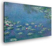 Canvas Schilderij Waterlelies Uit 1906 | 60 x 40 cm | Wanddecoratie