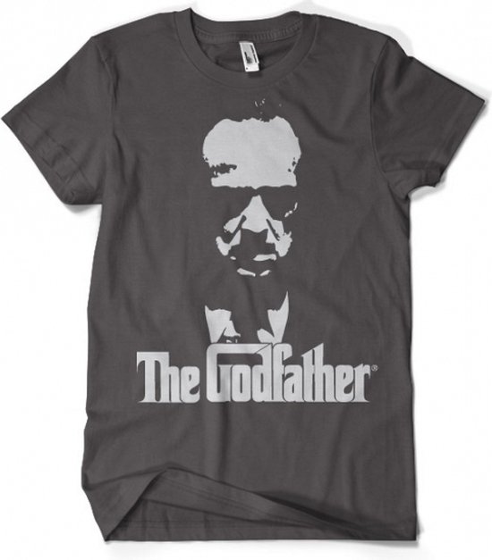 Godfather t-shirt grijs heren Xl