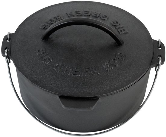 Big Green Egg – Dutch Oven – Rond – Cast Iron – 5,2Liter