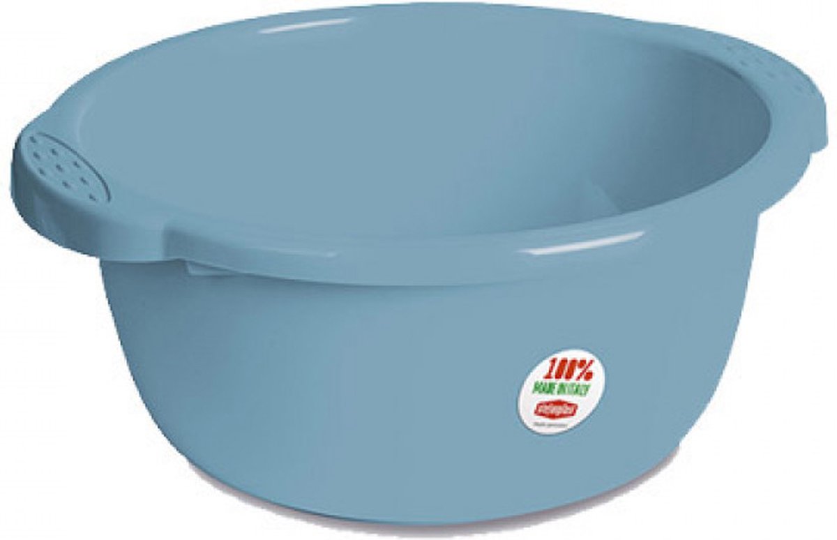 Stefanplast Wasbak Rond 9L Blauw