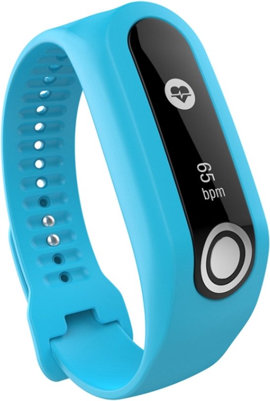 Bracelet en Siliconen (bleu), adapté pour TomTom Touch