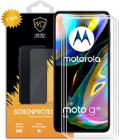 3-Pack Motorola Moto G82 Screenprotectors - MobyDefend Case-Friendly Gehard Glas Screensavers - Glasplaatjes Geschikt Voor Motorola Moto G82