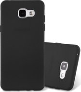 LuxeBass Hoesje geschikt voor Samsung Galaxy A5 2016 - Anti Scratch - Silicone case - Soft cover - Zwart