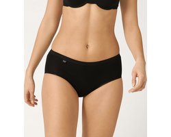 sloggi Basic+ Dames Midi slip - 4-pack - Zwart - Maat 40