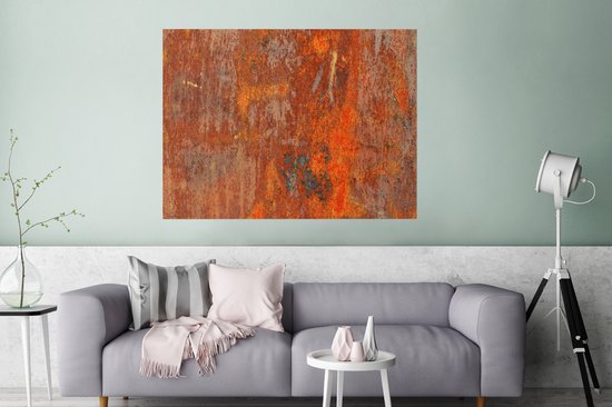 Poster Rouille - Industriel - Acier - 120x90 cm