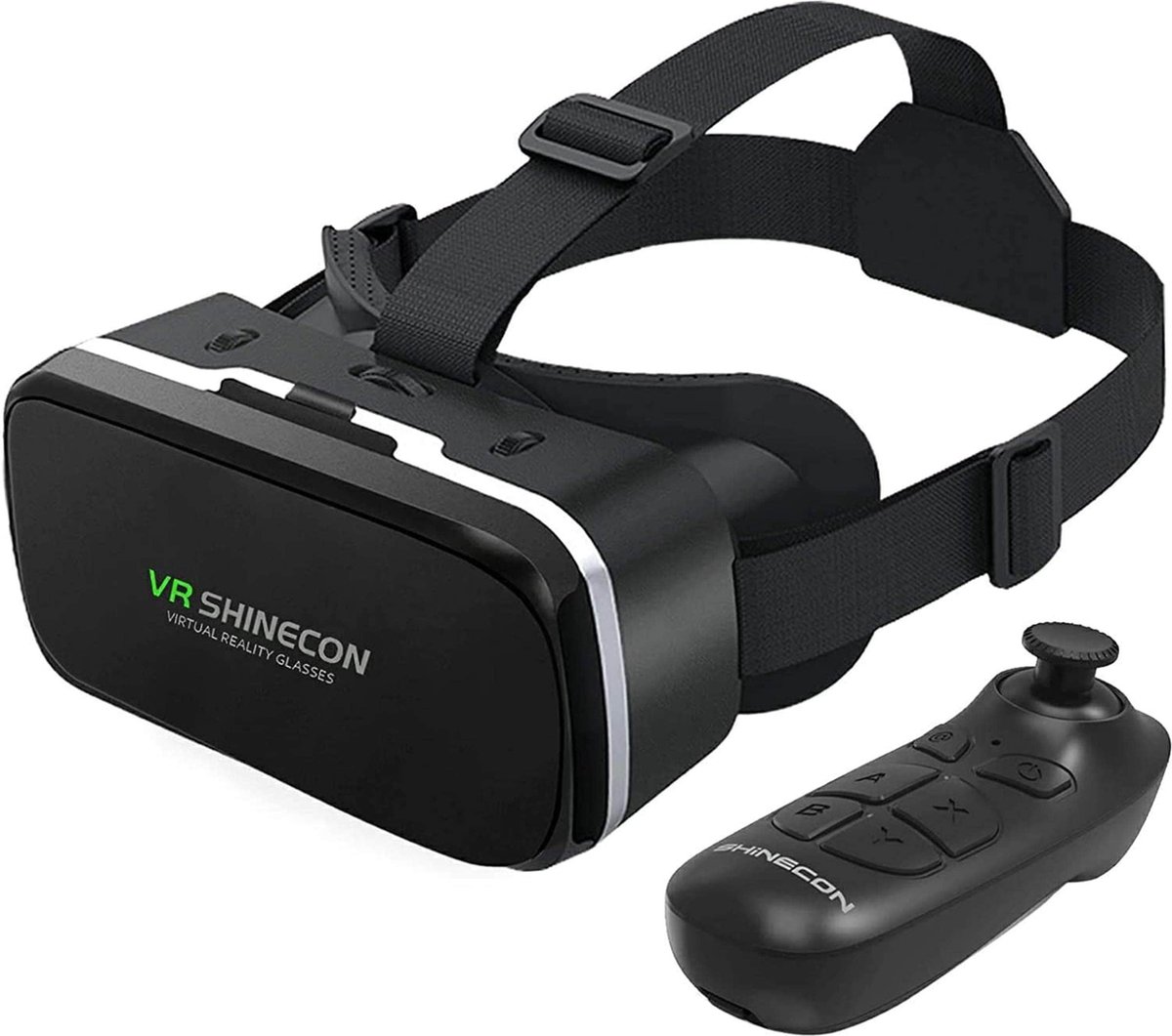 VR Bril Smartphone Inclusief Controller – Virtual Reality Bril – VR Headset  – 3D Bril... | bol.com