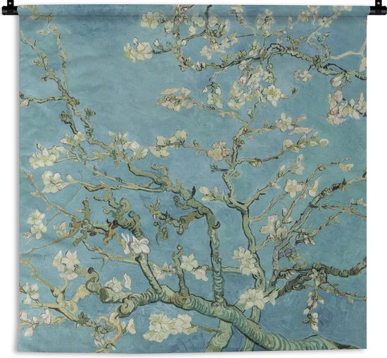 Tapisserie - Wall Cloth - Van Gogh - Blossom - Vieux Maîtres - Vincent van Gogh - 90x90 cm - Tapisserie