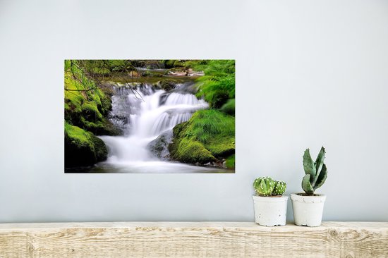 Poster Water - Nature - Cascade - 30x20 cm