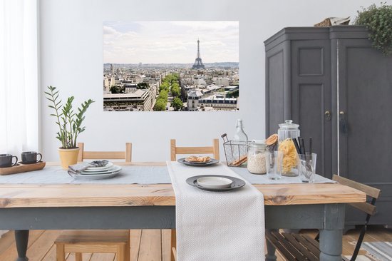 Affiche Paris skyline - 120x90 cm