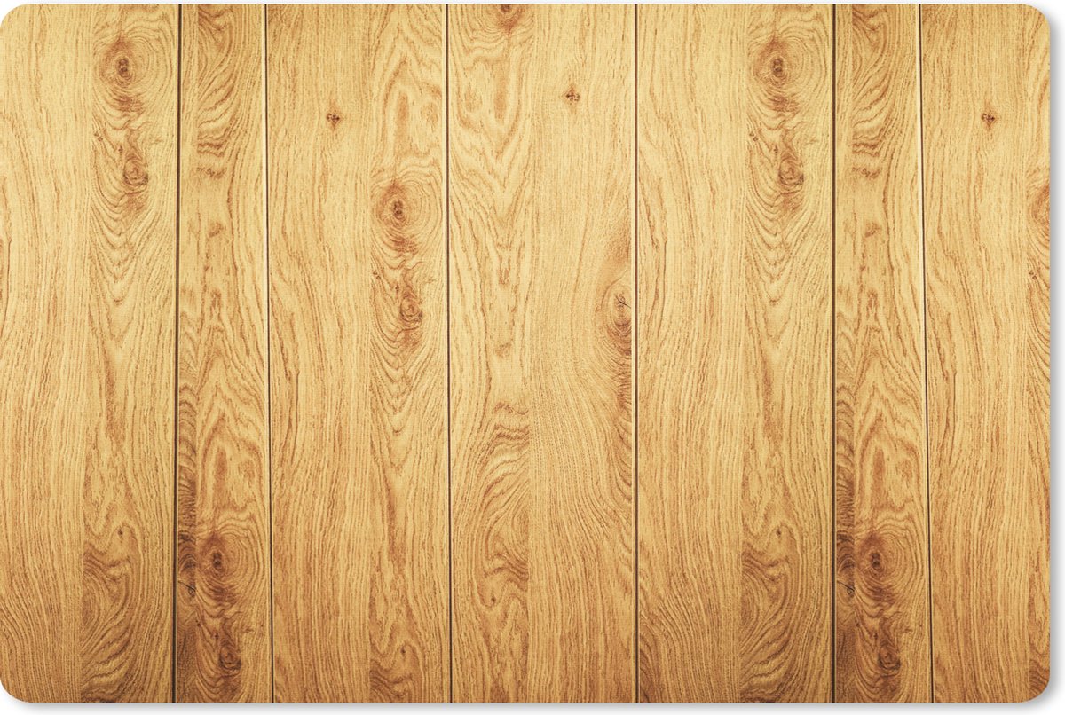 Muismat XXL 120x80 cm - Bureau onderlegger - Bureau mat Patronen - Planken - Natuur - Bureaumat - Gaming mousepad xl - Bureaulegger groot - Computer deskmat