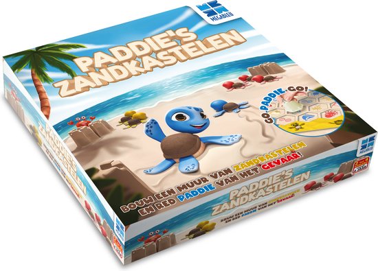 Thumbnail van een extra afbeelding van het spel MEGABLEU Paddie's Zandkastelen - Bordspellen - Gezelschapsspel voor kinderen - leren observeren