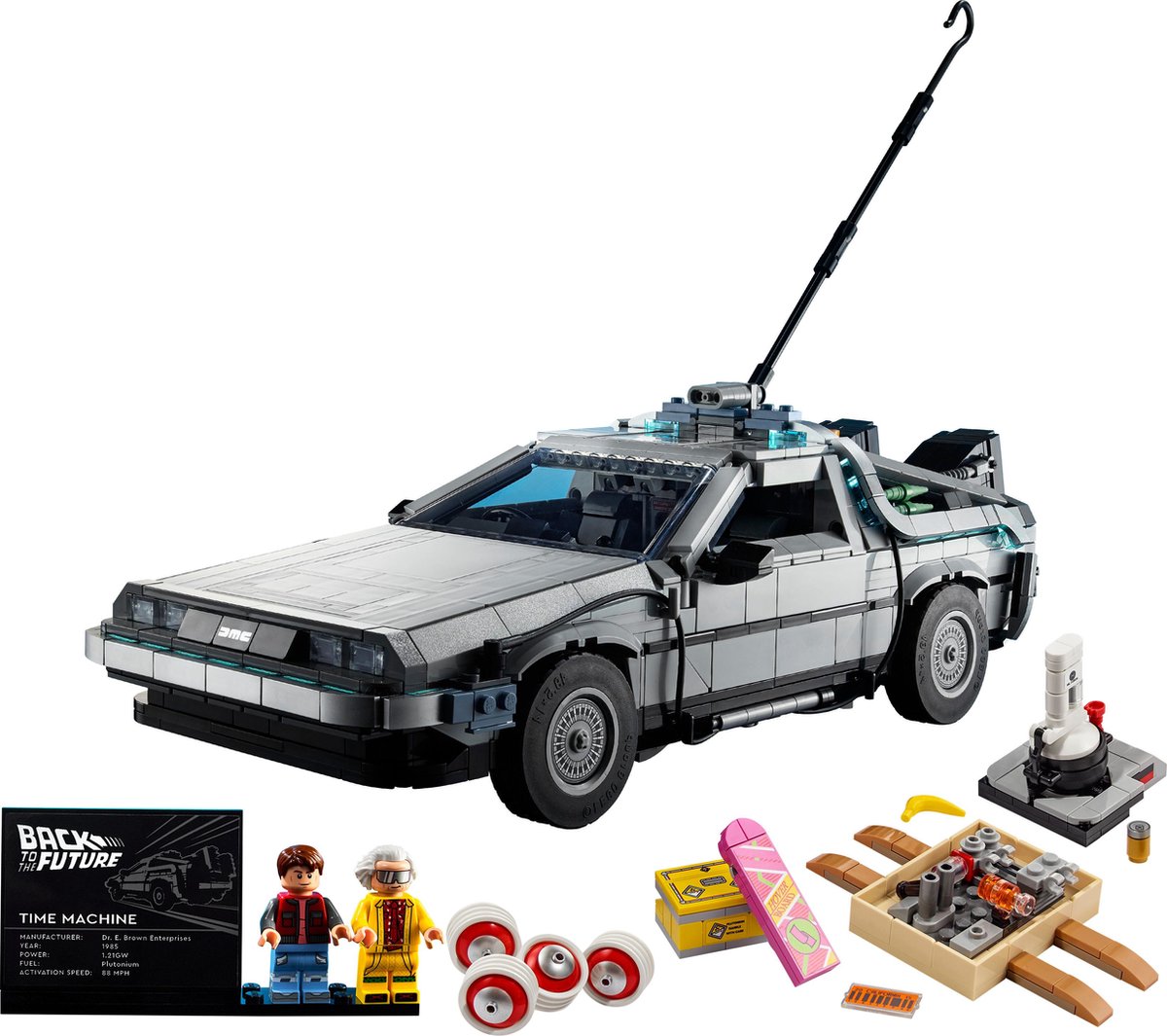LEGO Back to the Future Time Machine - 10300 — afbeelding 3