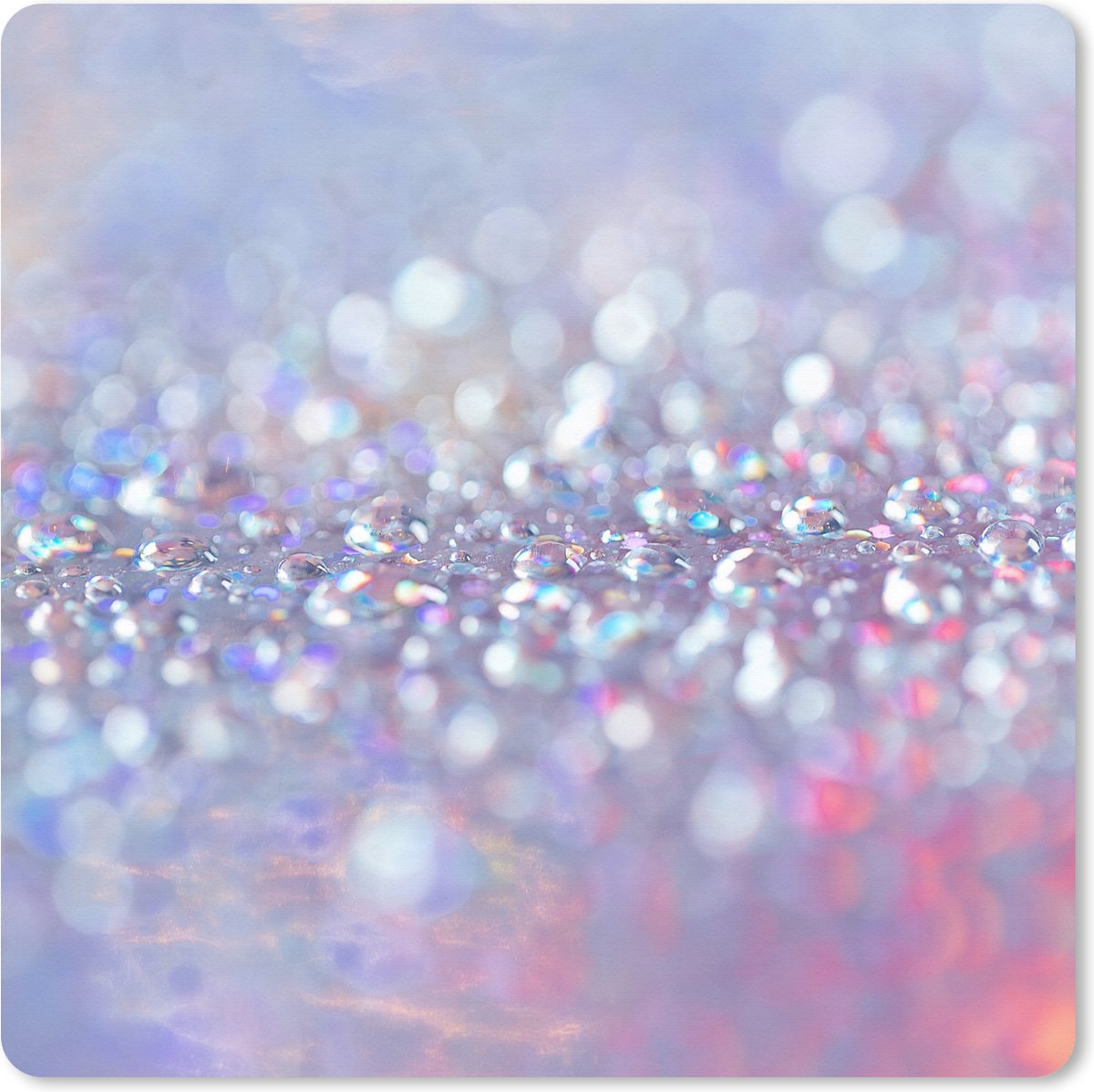 Muismat XXL 40x40 cm - Bureau onderlegger - Bureau mat Water - Design - Abstract - Licht - Bureaumat - Gaming mousepad xl - Bureaulegger groot - Computer deskmat