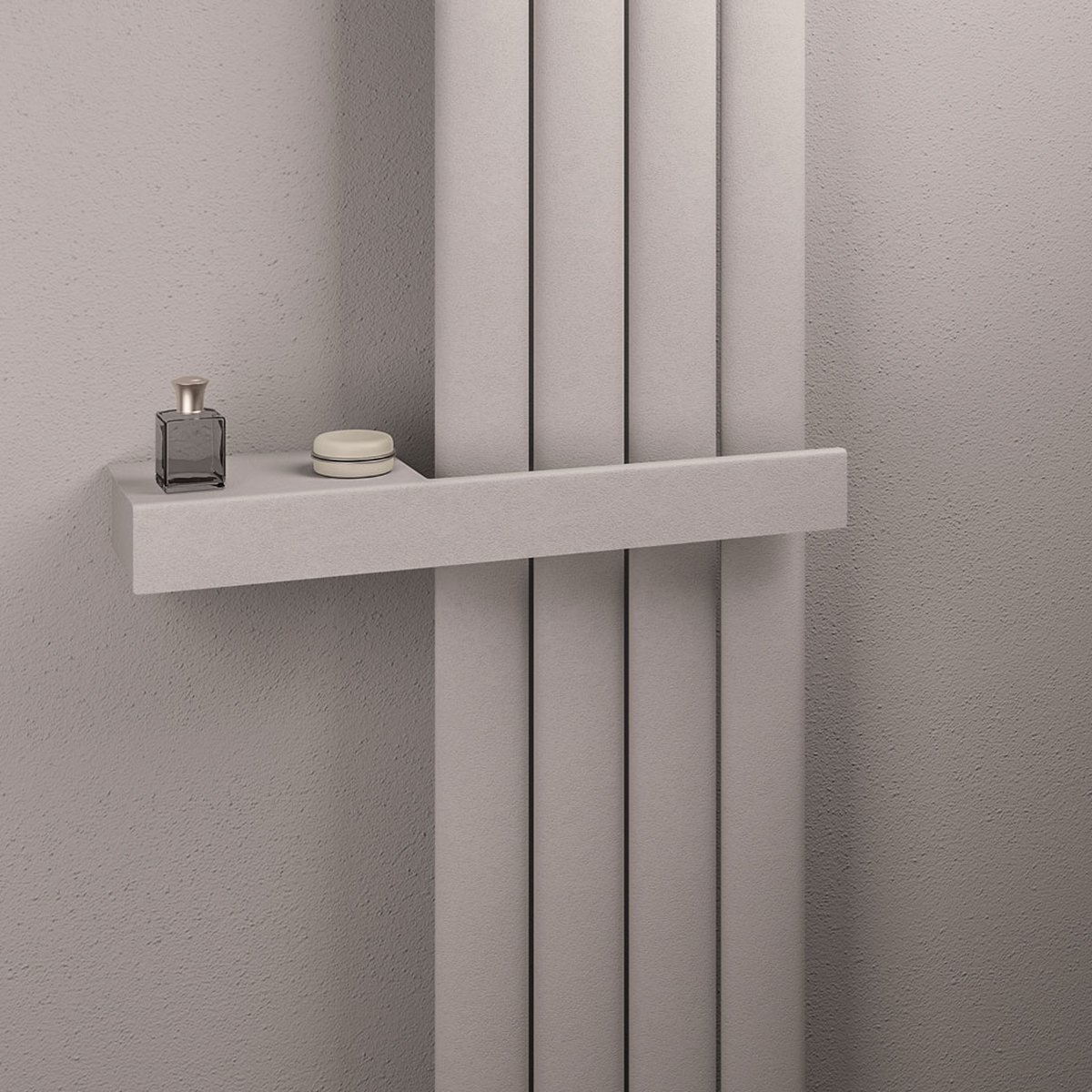 Eastbrook- Multifunctionele handdoekhanger Mat Grijs 50cm links