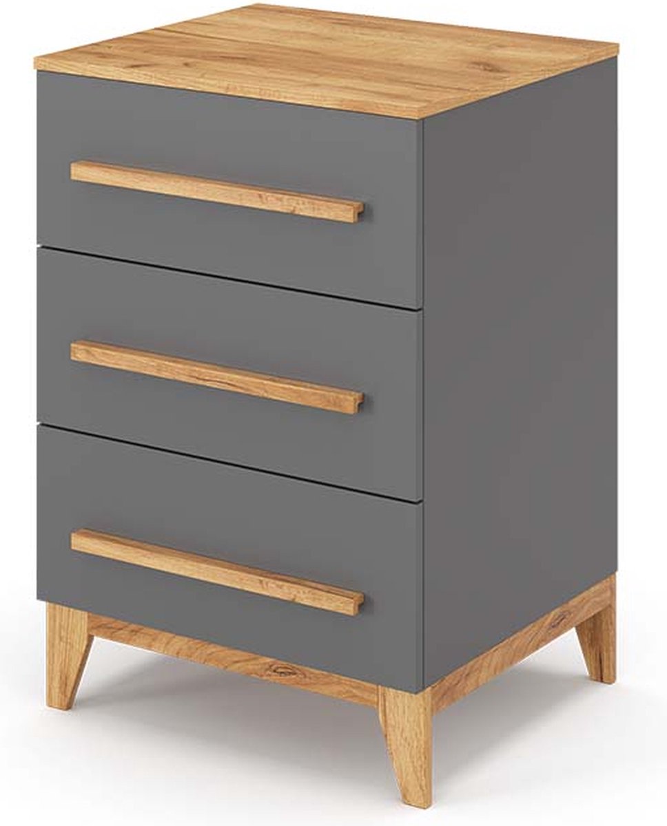 Vitalispa Malia Dressoir – 53.4 x 88 cm Grijs
