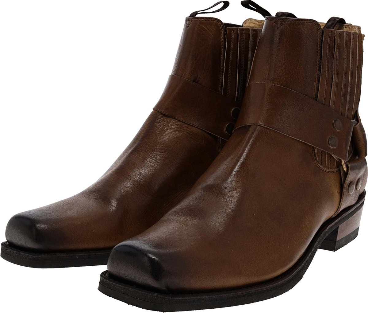 FB Fashion Boots BU2003 Camello biker kuitlaars bruin - 47 EU