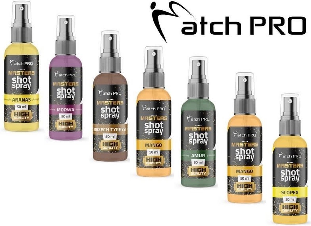 MatchPro Masters Shot Spray 50ml - Smaak : F1 Fish
