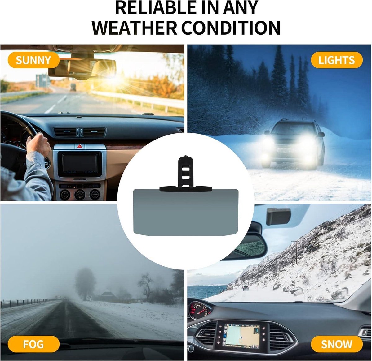 Zonneklepverlenger voor auto, verlengd vizier voor de auto, bescherming
