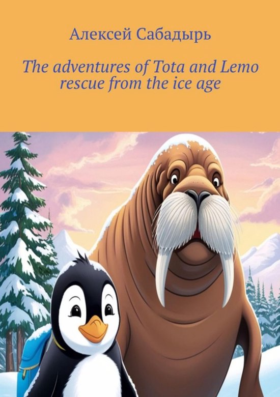 The adventures of Tota and Lemo rescue from the ice age - cover