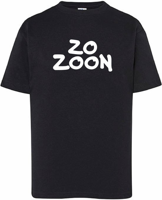 Kids - T- Shirts - Zo Zoon - Zwart-152