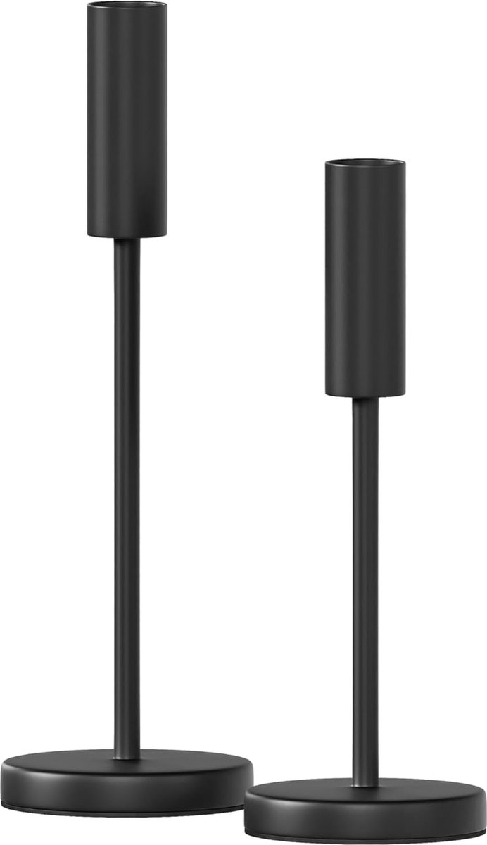 JGS ® Elegante Set van Twee Kandelaren voor Sfeer en Stijl in Huis