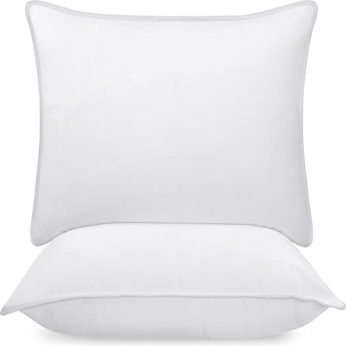La'Moussawi ® Comfortabele en Ademend Kussen Set van Twee Stuks voor Optimale Slaapondersteuning