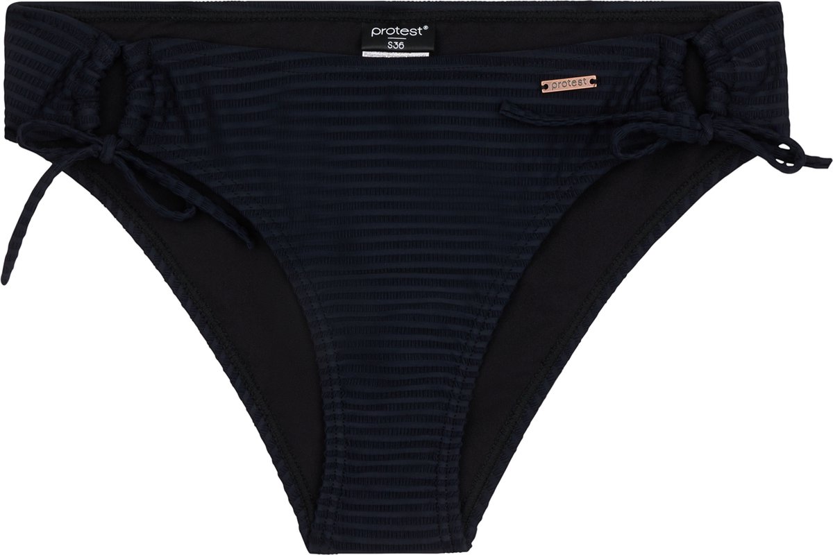 Protest MIXBack - Bikini broekje Dames - Normale pasvorm - Mix & Match - Zwart