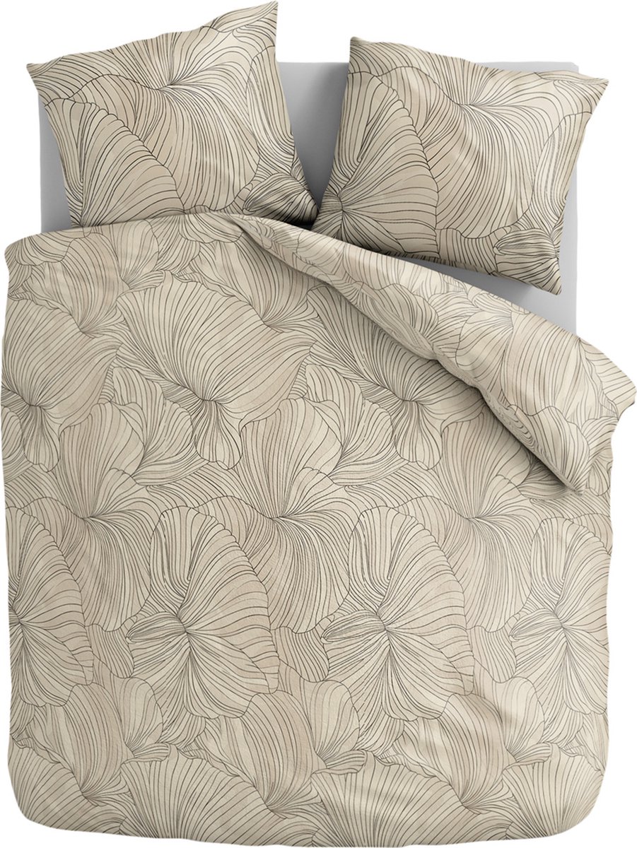 Zydante Dekbedovertrek Set 135x200 cm - Dekbedhoes met 1 Kussensloop - Petal Lines