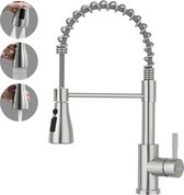 Beterbad Pure Melrose nostalgische wastafelkraan eenhendel chroom ME5824 - TSM