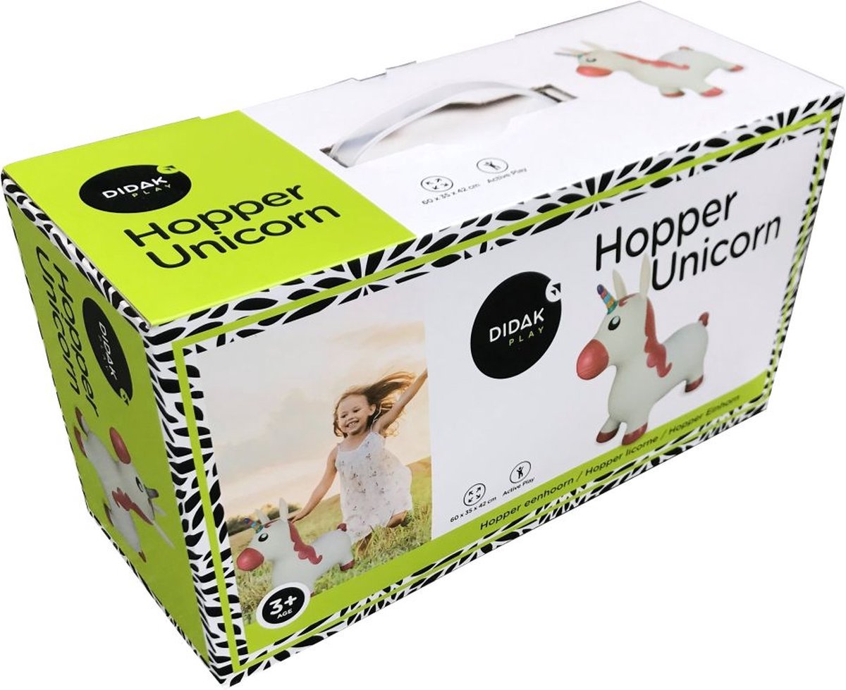 Hopper Eenhoorn 57x23x47 cm.