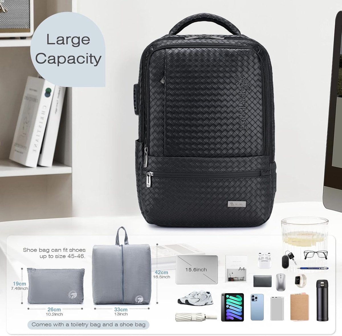Spaher Handbagagerugzak 40x30x15 Handbagage British Airways - Vergelijk