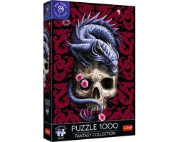 foto van Trefl Trefl 1000 Premium Plus - Fantasy Collection by Anne Stokes: Oriental Dragon_FSC Mix 70%.