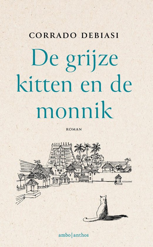 De grijze kitten en de monnik - cover